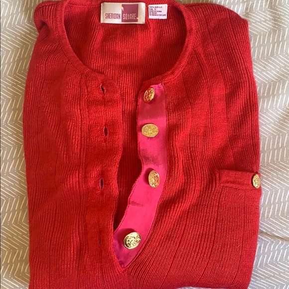 Vintage 90s Sheridan Square Cardigan - Picture 4 of 4